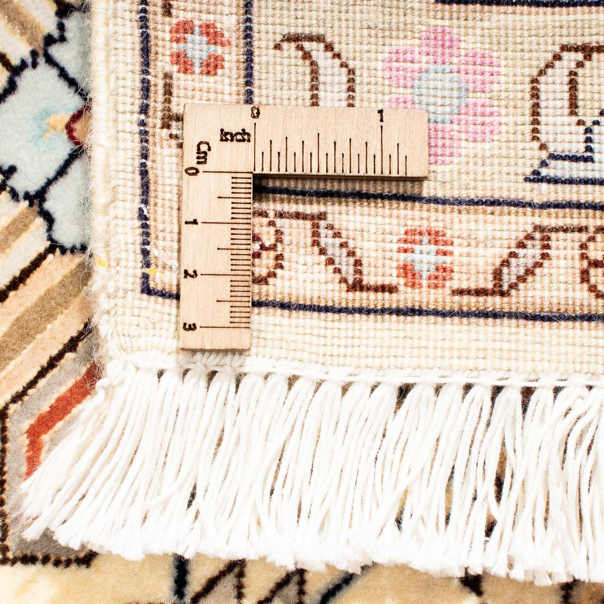 Dywan perski - Tabriz - Królewski - 300 x 204 cm - beżowy