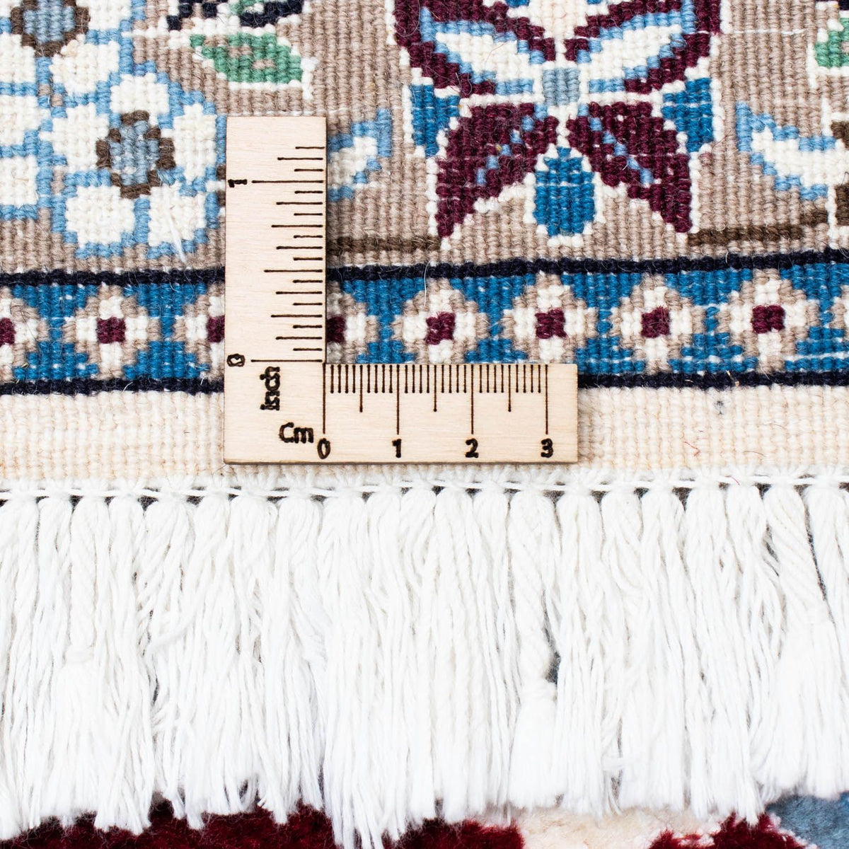 Dywan perski - Nain - Królewski - 288 x 202 cm - ciemna czerwień