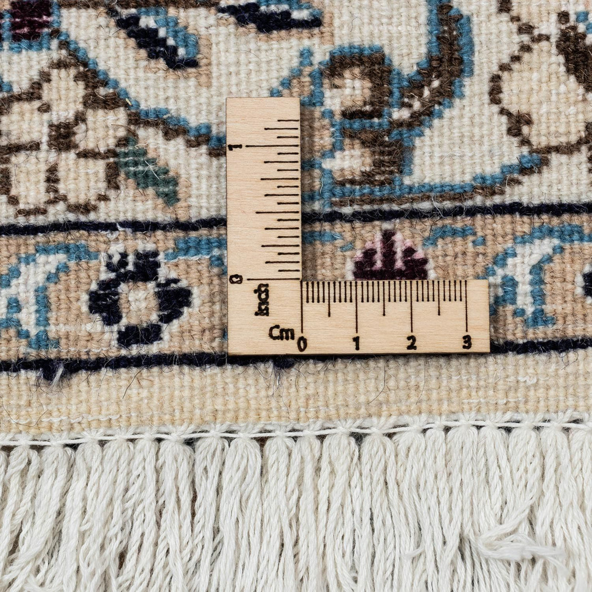 Dywan perski - Nain - Królewski - 359 x 251 cm - beżowy