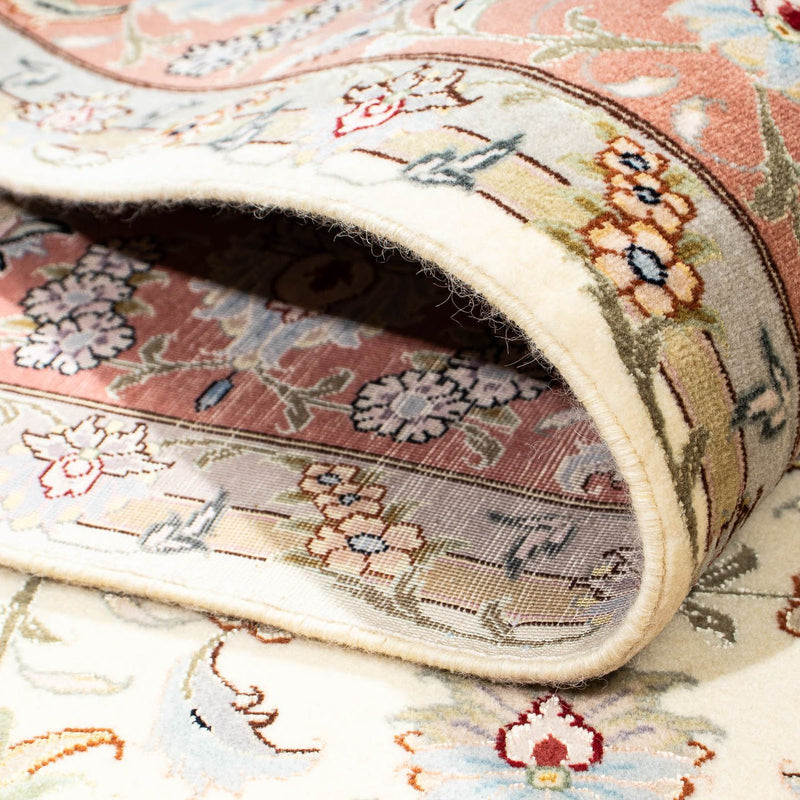 Dywan perski - Tabriz - 205 x 150 cm - beżowy