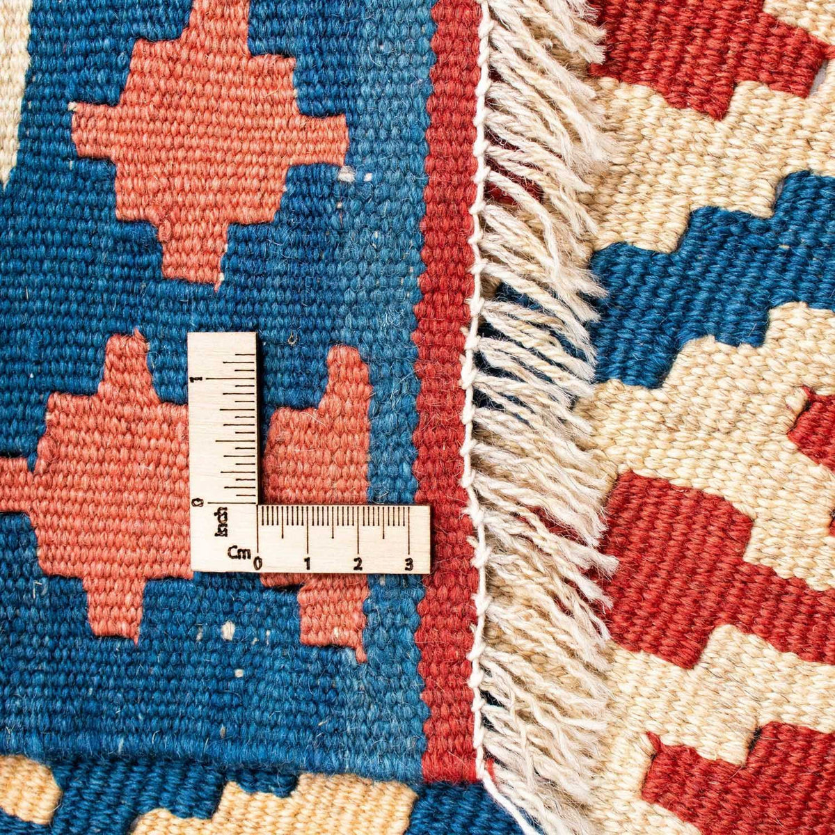 Dywan Kelim - Orientalny - 170 x 128 cm - niebieski