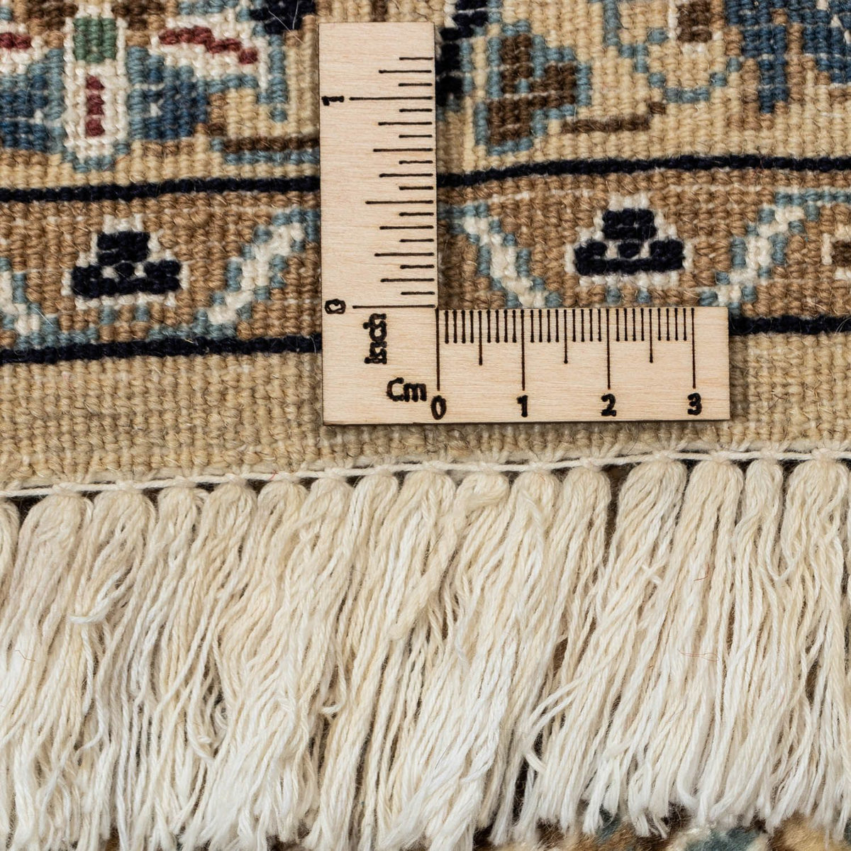 Dywan perski - Nain - Królewski - 346 x 249 cm - beżowy