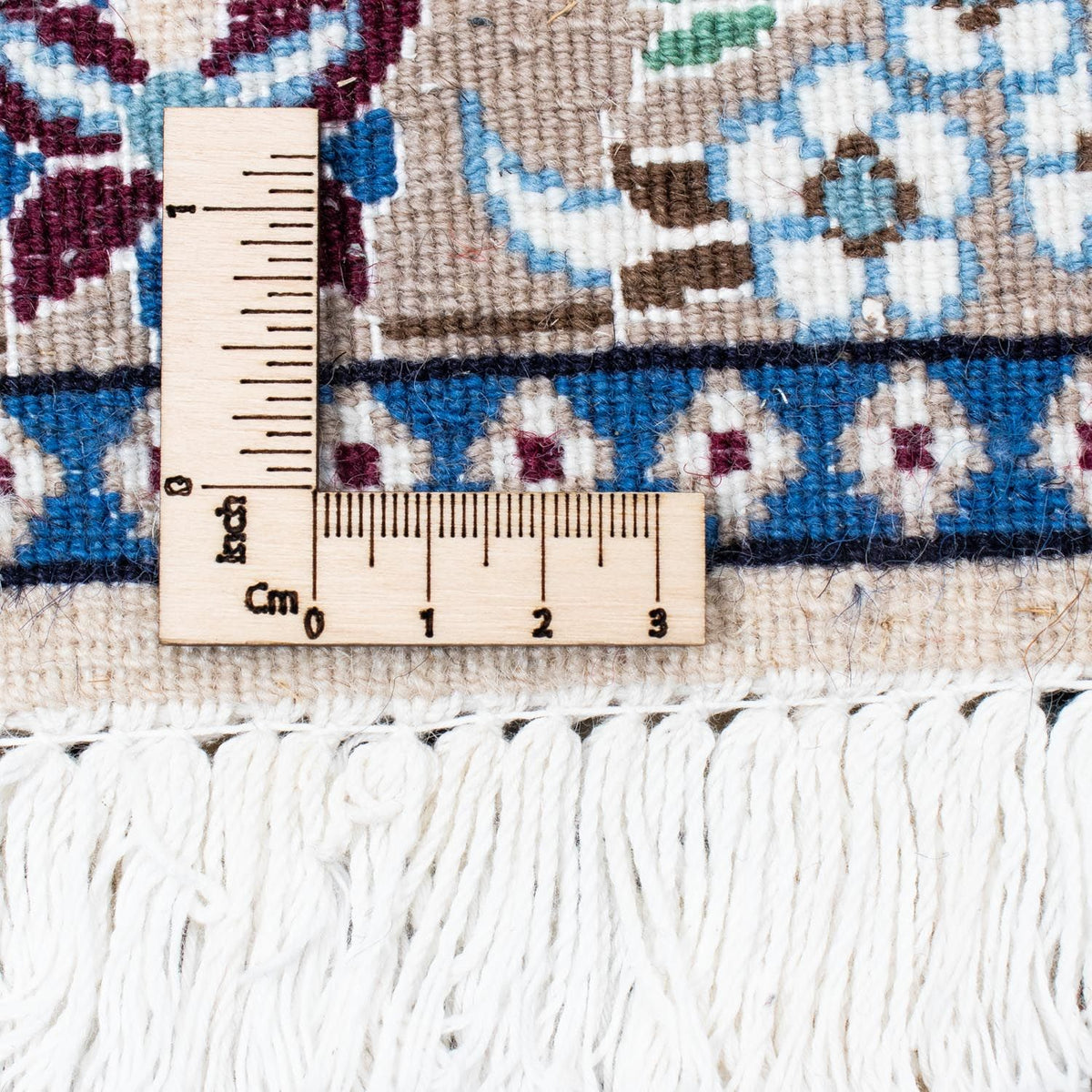 Dywan perski - Nain - Królewski - 294 x 199 cm - beżowy