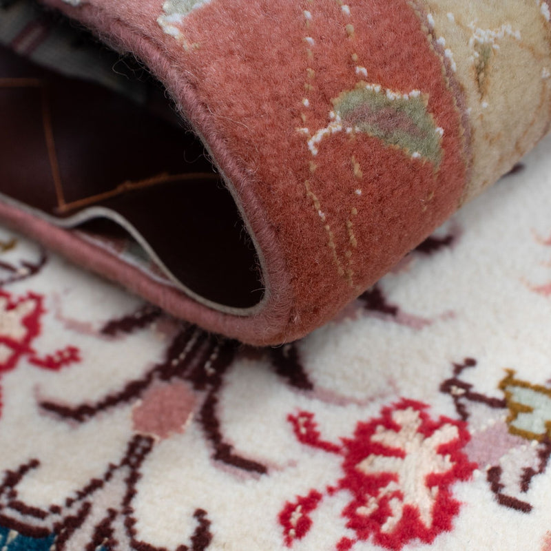 Dywan perski - Tabriz - Królewski - 90 x 60 cm - beżowy