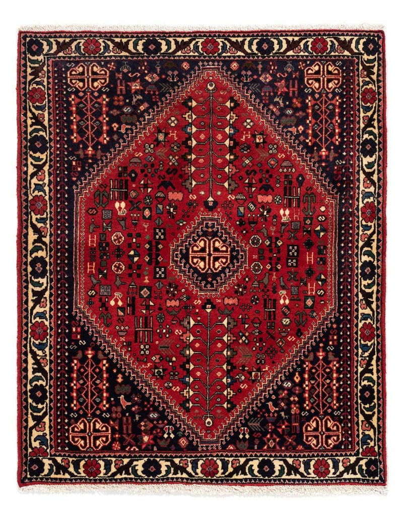 Perski dywan - Nomadyczny - 135 x 104 cm - ciemnoniebieski