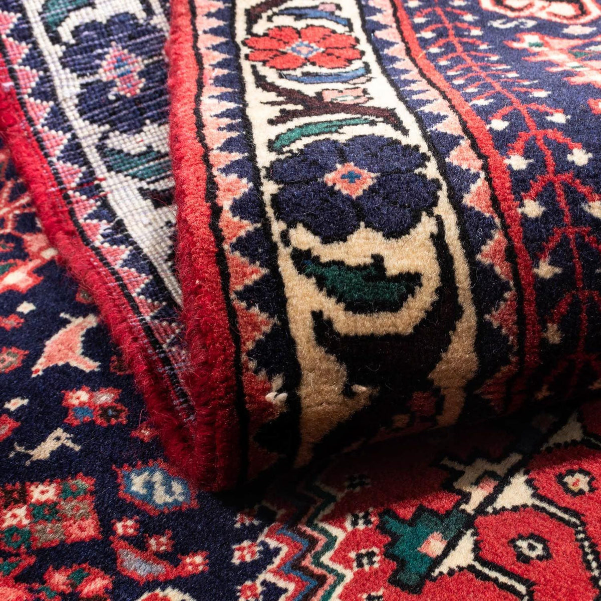 Perski dywan - Nomadyczny - 135 x 104 cm - ciemnoniebieski