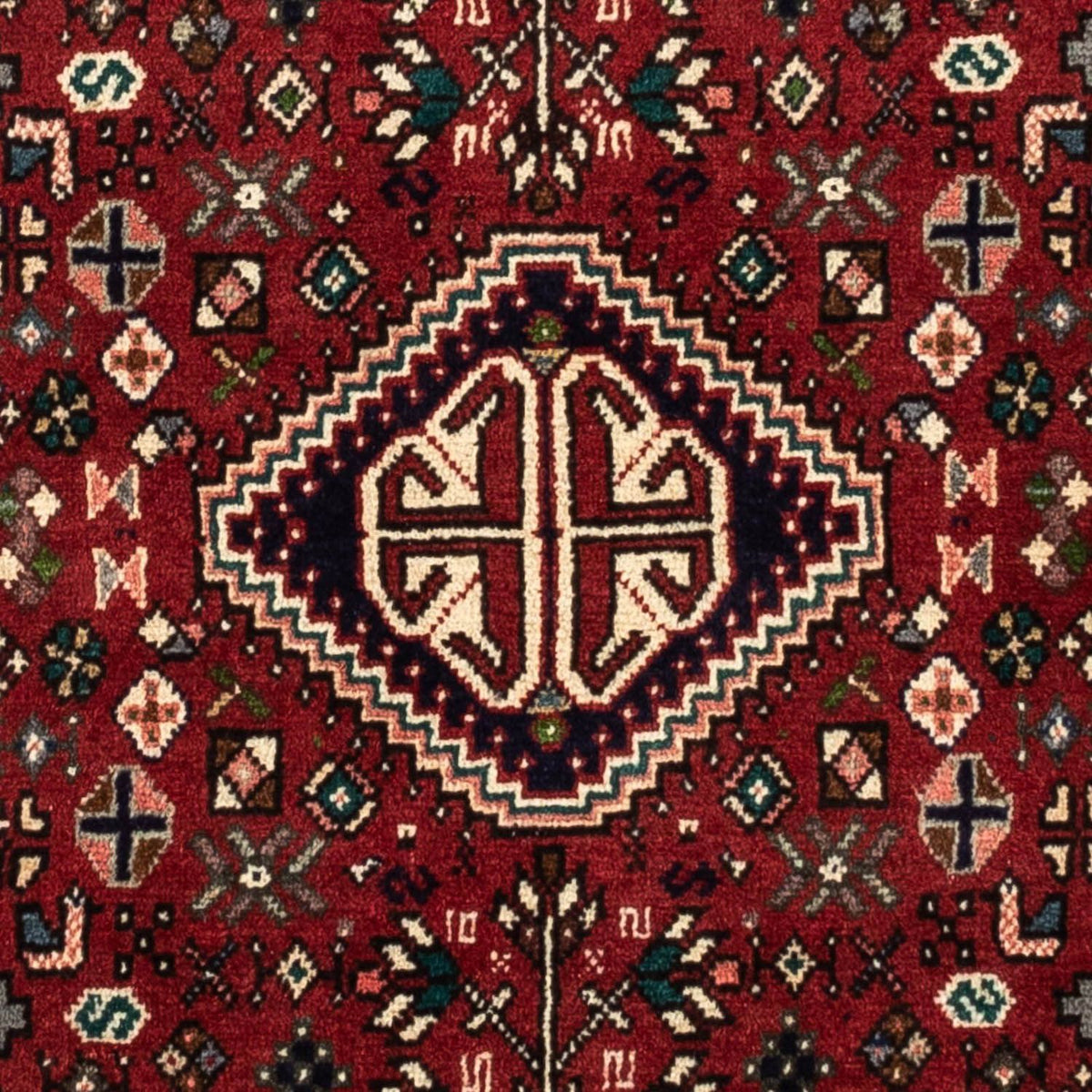 Perski dywan - Nomadyczny - 149 x 98 cm - ciemnoniebieski