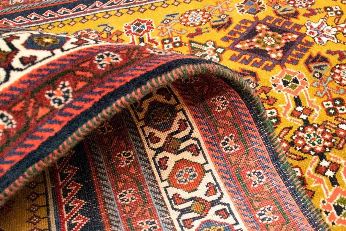 Perski dywan - Nomadyczny - 158 x 98 cm - zielona