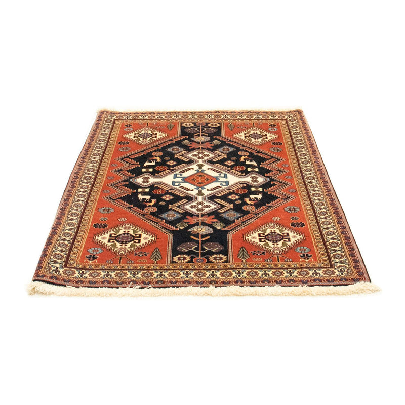 Perski dywan - Nomadyczny - 152 x 113 cm - ciemnoniebieski