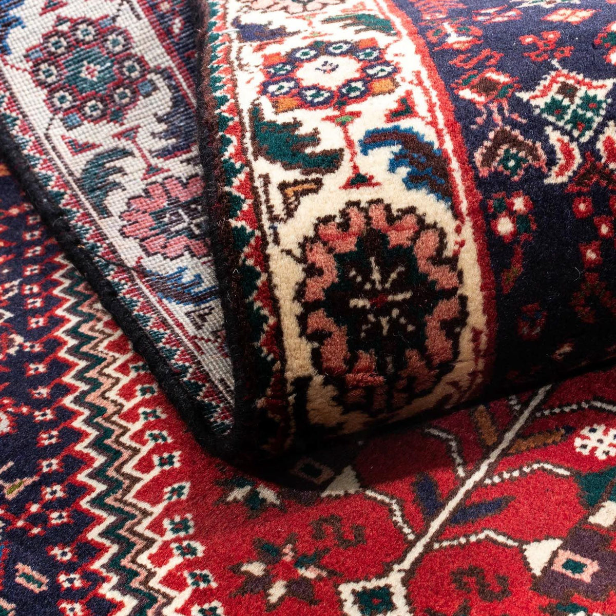 Perski dywan - Nomadyczny - 147 x 108 cm - ciemnoniebieski