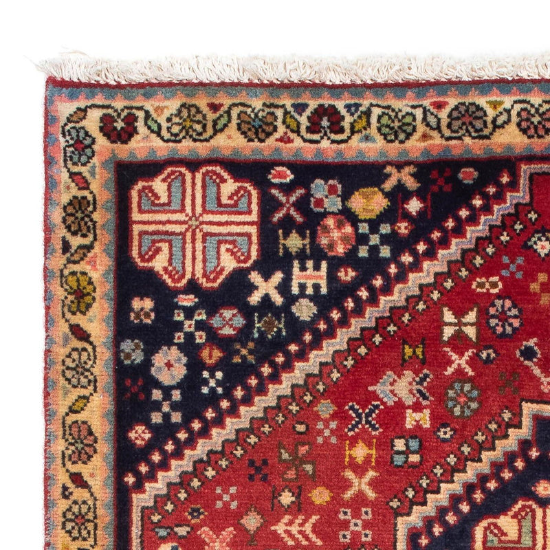 Perski dywan - Nomadyczny - 125 x 80 cm - czerwony