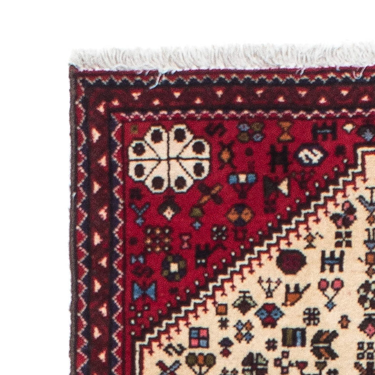 Perski dywan - Nomadyczny - 148 x 62 cm - beżowy