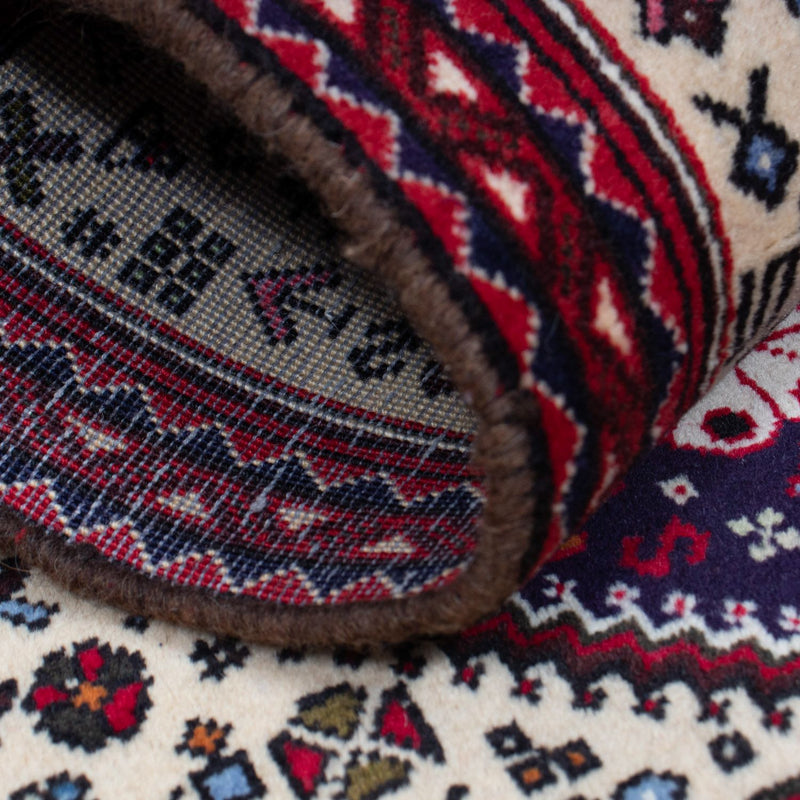 Perski dywan - Nomadyczny - 148 x 62 cm - beżowy