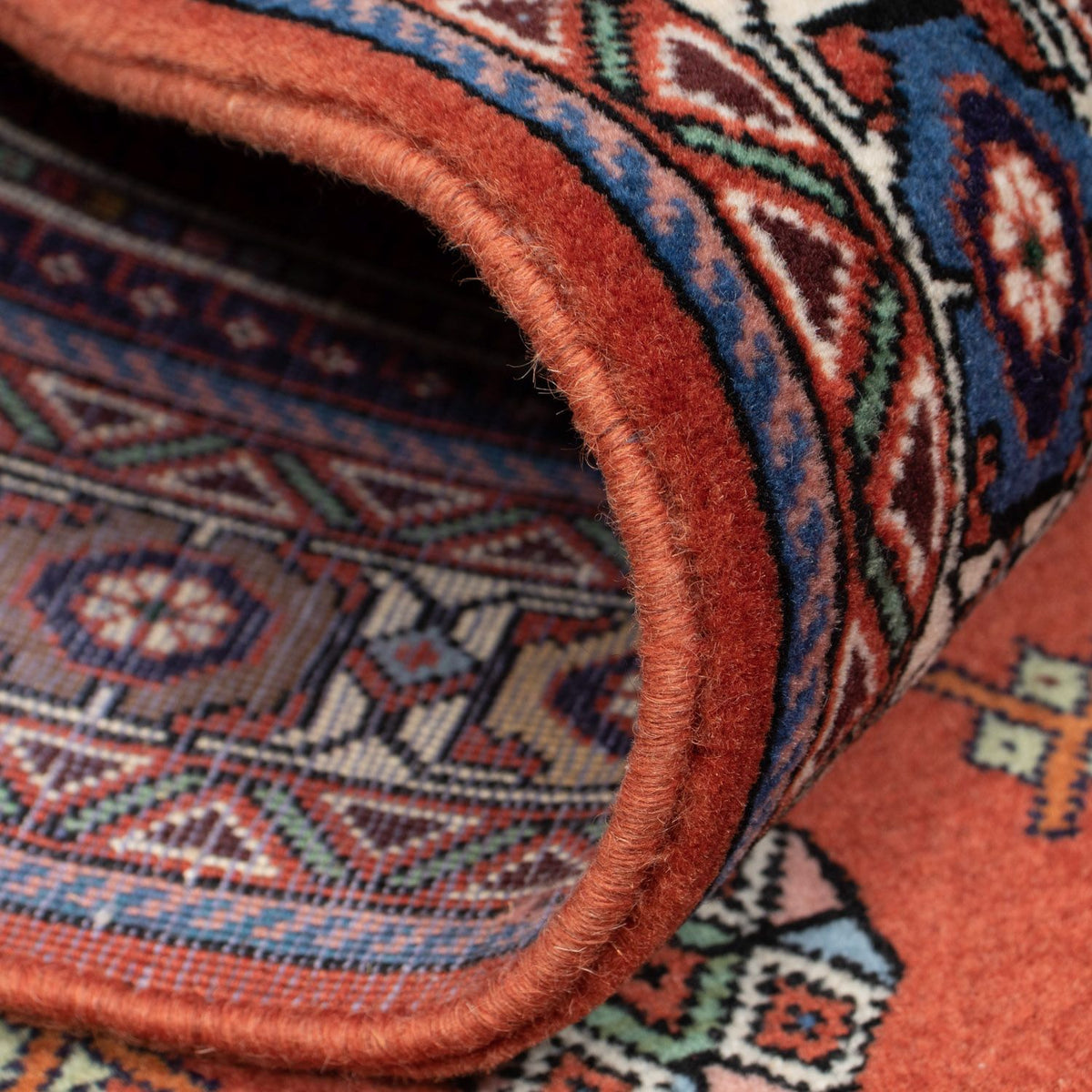 Biegacz Perski dywan - Nomadyczny - 193 x 82 cm - rdza