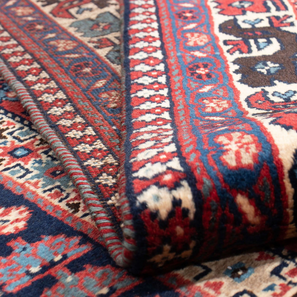 Perski dywan - Nomadyczny - 353 x 246 cm - ciemna czerwień