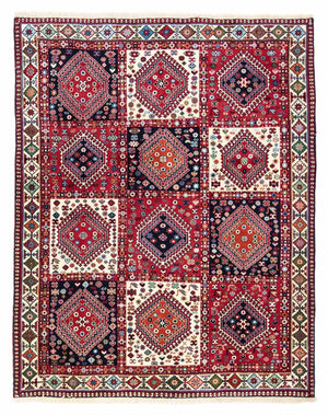 Perski dywan - Nomadyczny - 191 x 153 cm - wielokolorowy