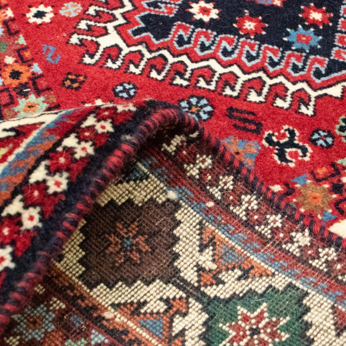 Perski dywan - Nomadyczny - 191 x 153 cm - wielokolorowy