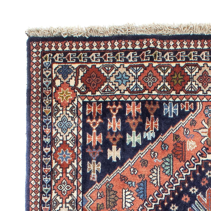 Perski dywan - Nomadyczny - 160 x 100 cm - ciemnoniebieski