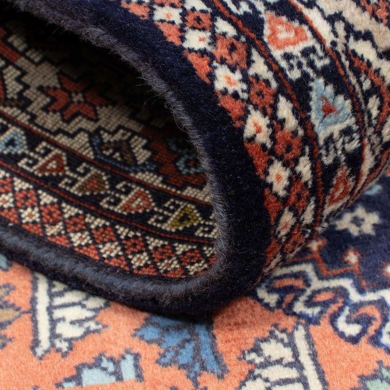 Perski dywan - Nomadyczny - 160 x 100 cm - ciemnoniebieski