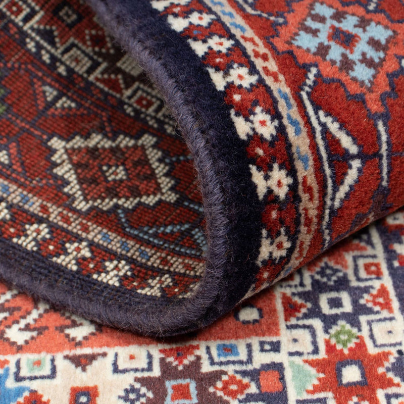 Perski dywan - Nomadyczny - 160 x 103 cm - ciemnoniebieski