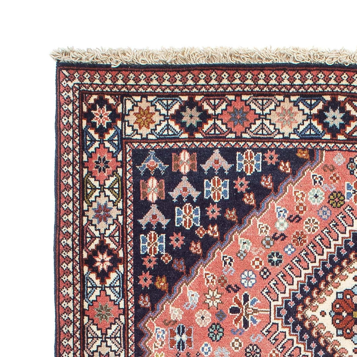 Perski dywan - Nomadyczny - 155 x 103 cm - ciemnoniebieski