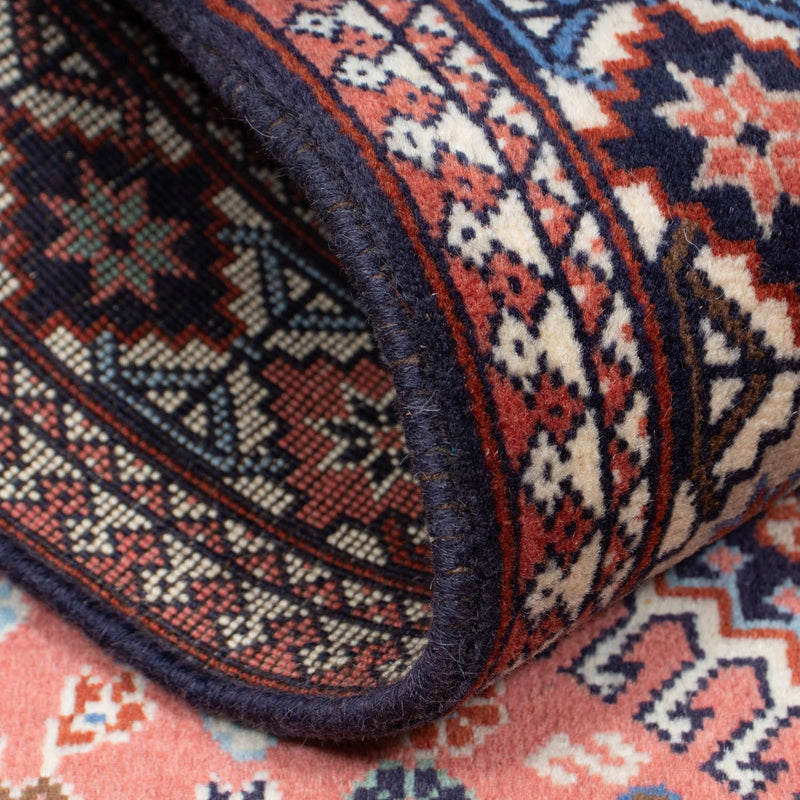 Perski dywan - Nomadyczny - 155 x 103 cm - ciemnoniebieski