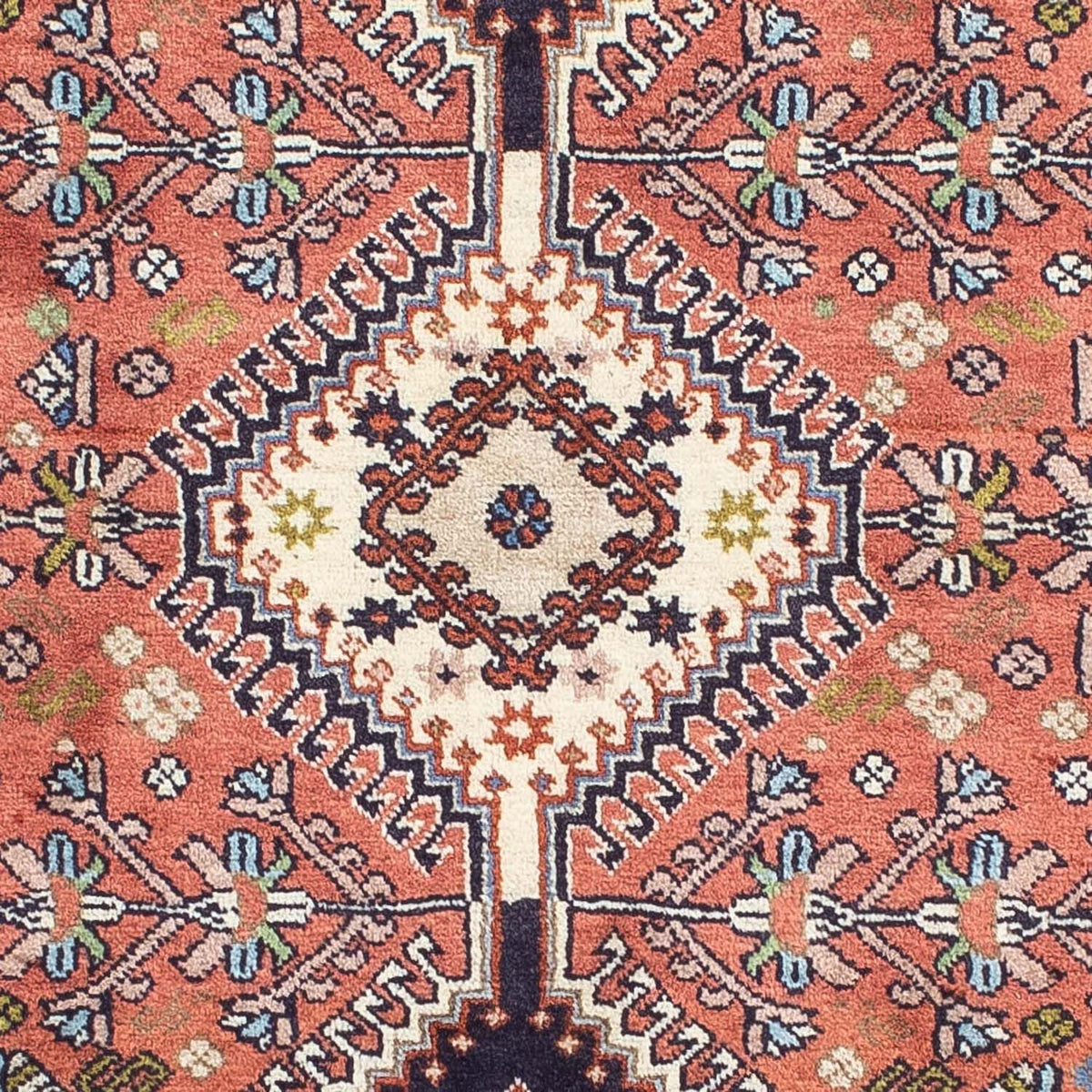 Perski dywan - Nomadyczny - 150 x 100 cm - ciemnoniebieski