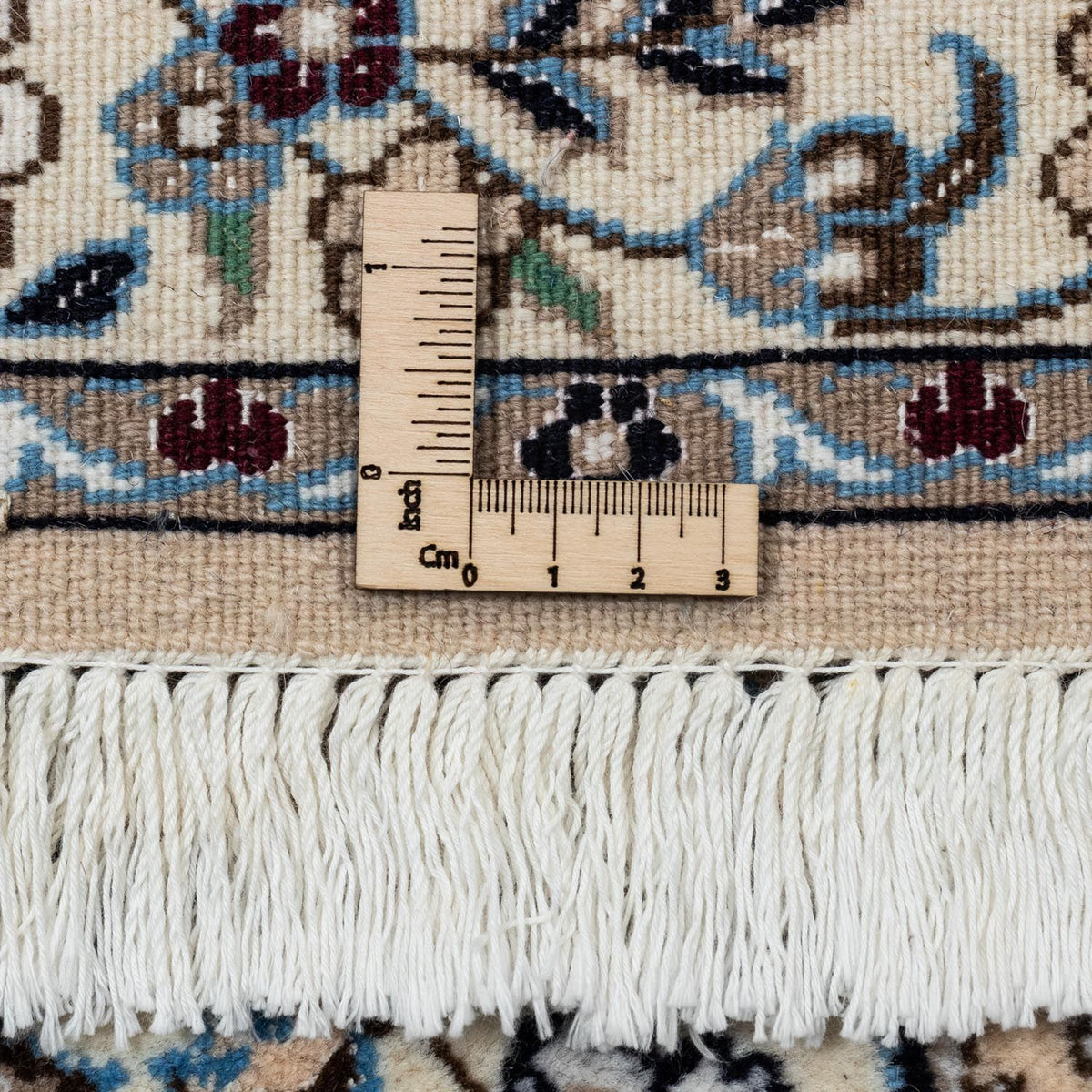 Dywan perski - Nain - Królewski - 344 x 247 cm - beżowy