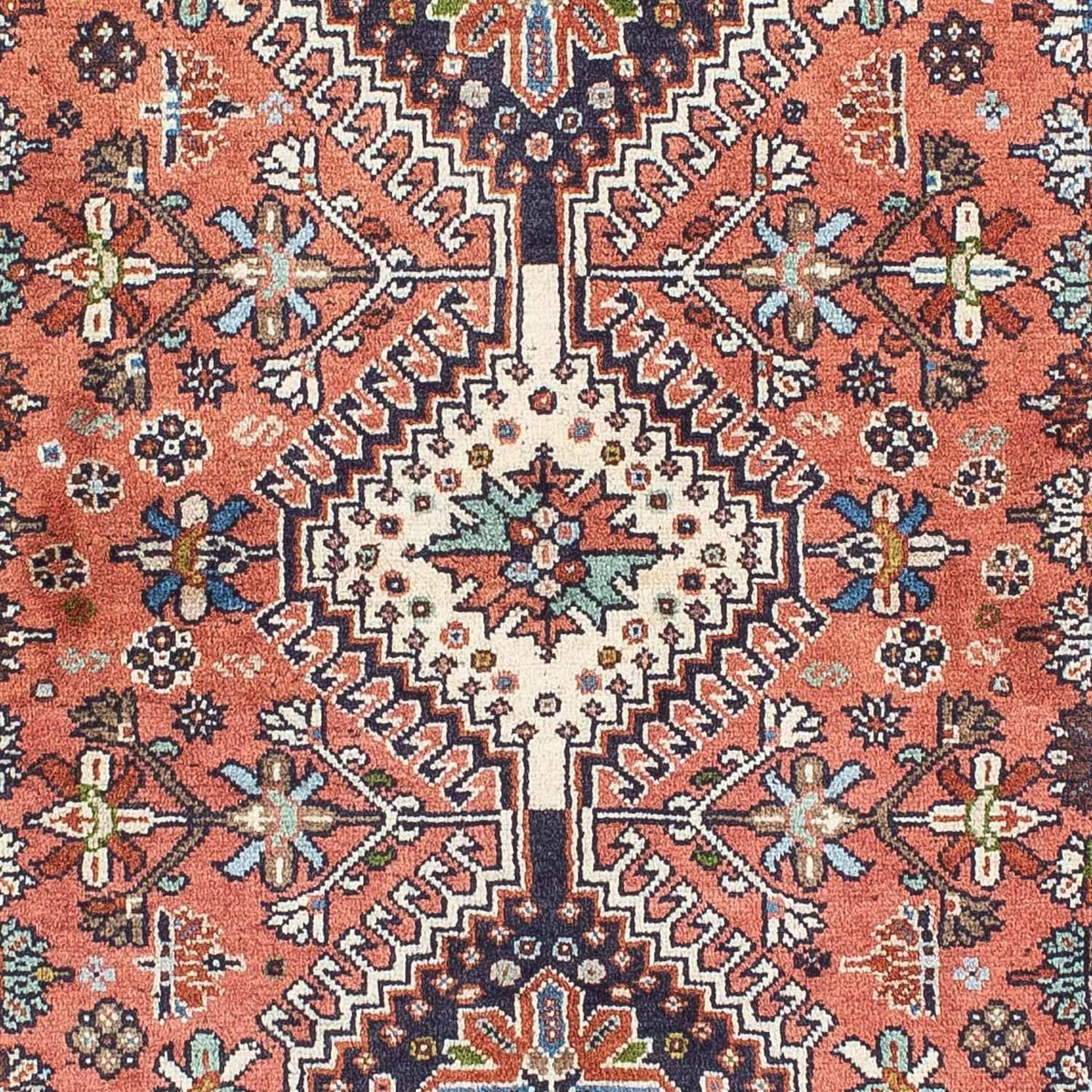 Perski dywan - Nomadyczny - 150 x 101 cm - ciemnoniebieski