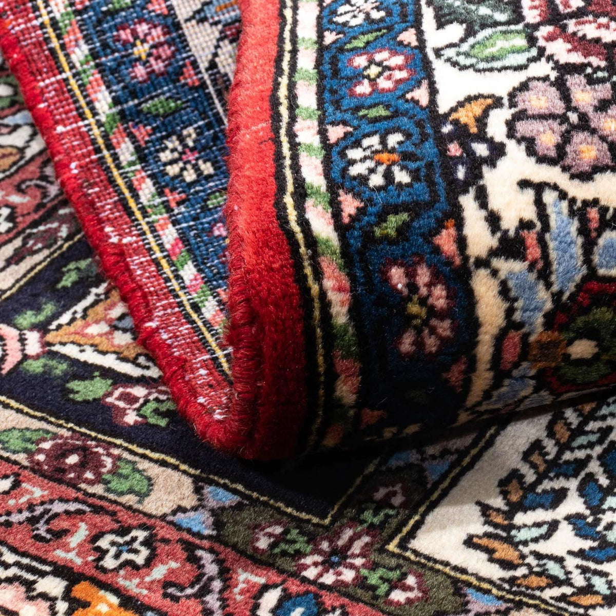 Perski dywan - Nomadyczny - 150 x 102 cm - ciemna czerwień