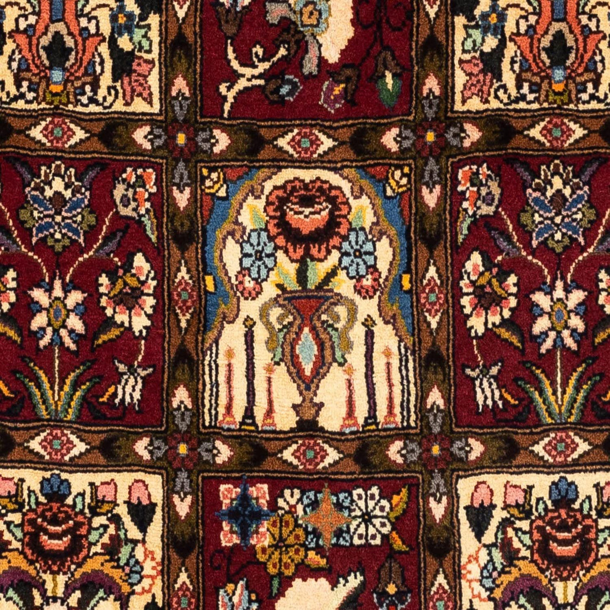 Perski dywan - Nomadyczny - 171 x 107 cm - brązowy