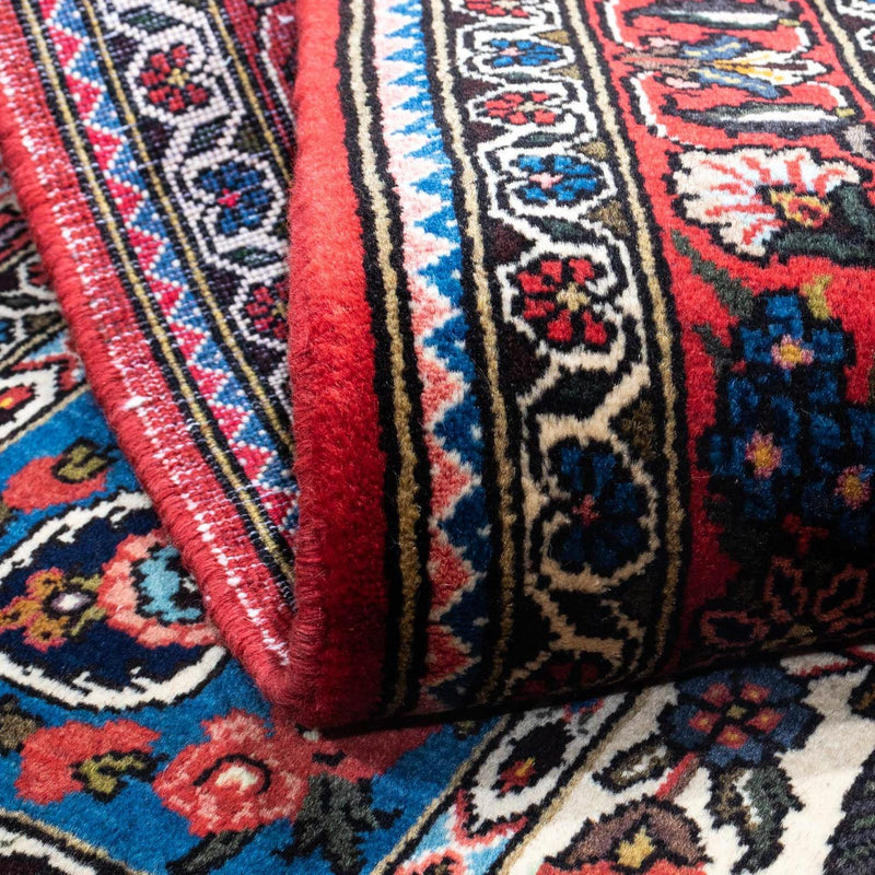 Perski dywan - Nomadyczny - 153 x 103 cm - ciemna czerwień