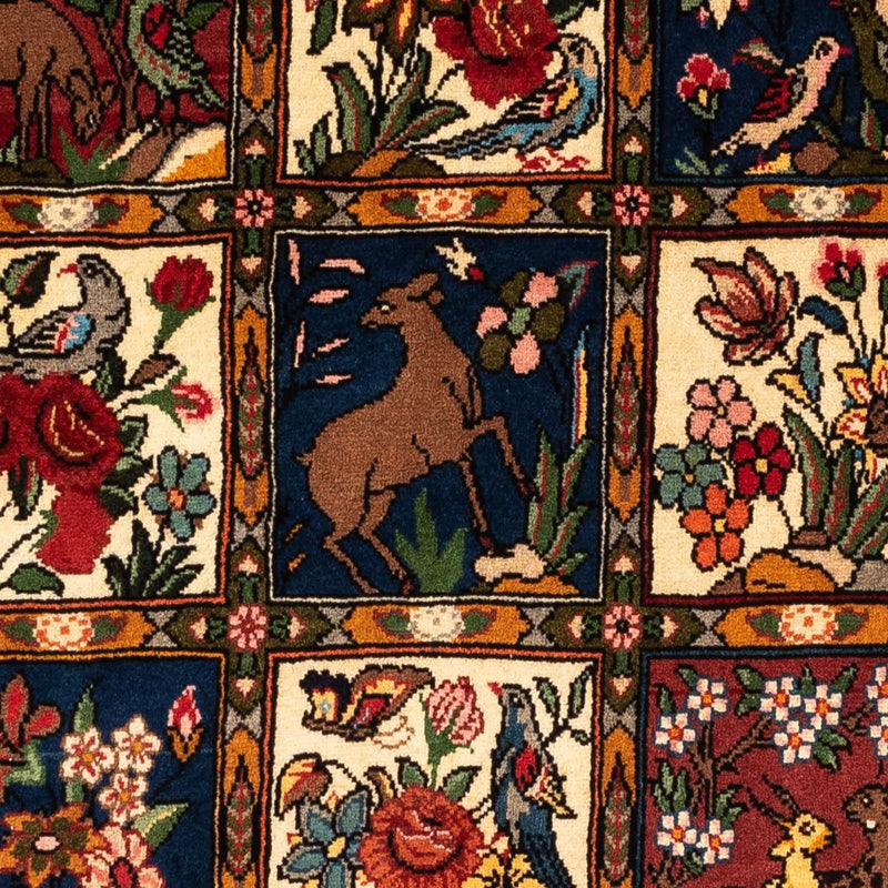 Perski dywan - Nomadyczny - 172 x 110 cm - ciemna czerwień