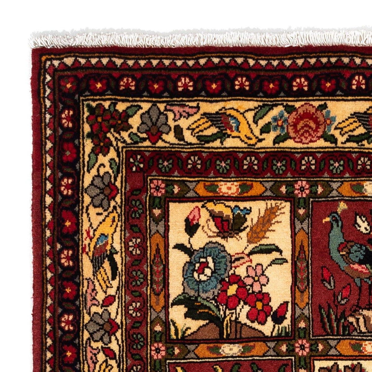 Perski dywan - Nomadyczny - 172 x 110 cm - ciemna czerwień