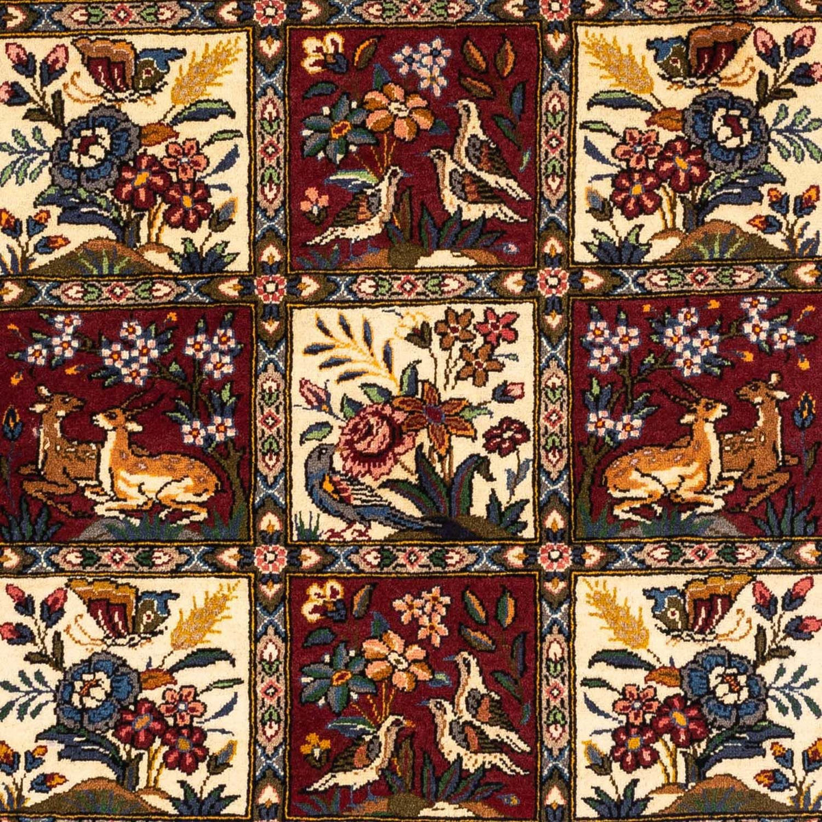 Perski dywan - Nomadyczny - 148 x 103 cm - wielokolorowy