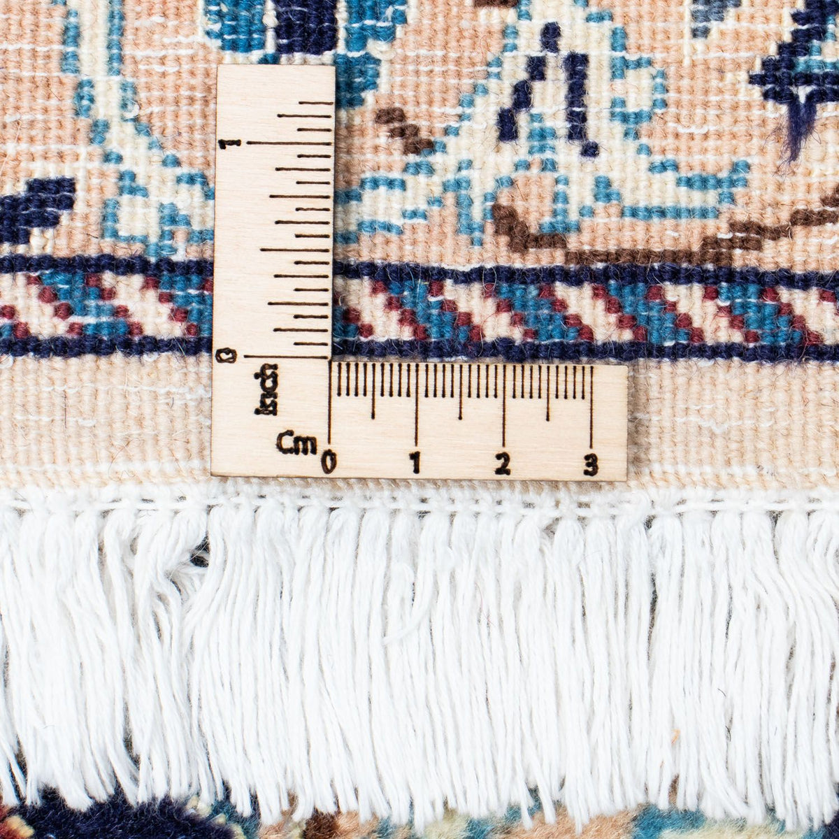 Dywan perski - Nain - Królewski - 308 x 197 cm - ciemnoniebieski