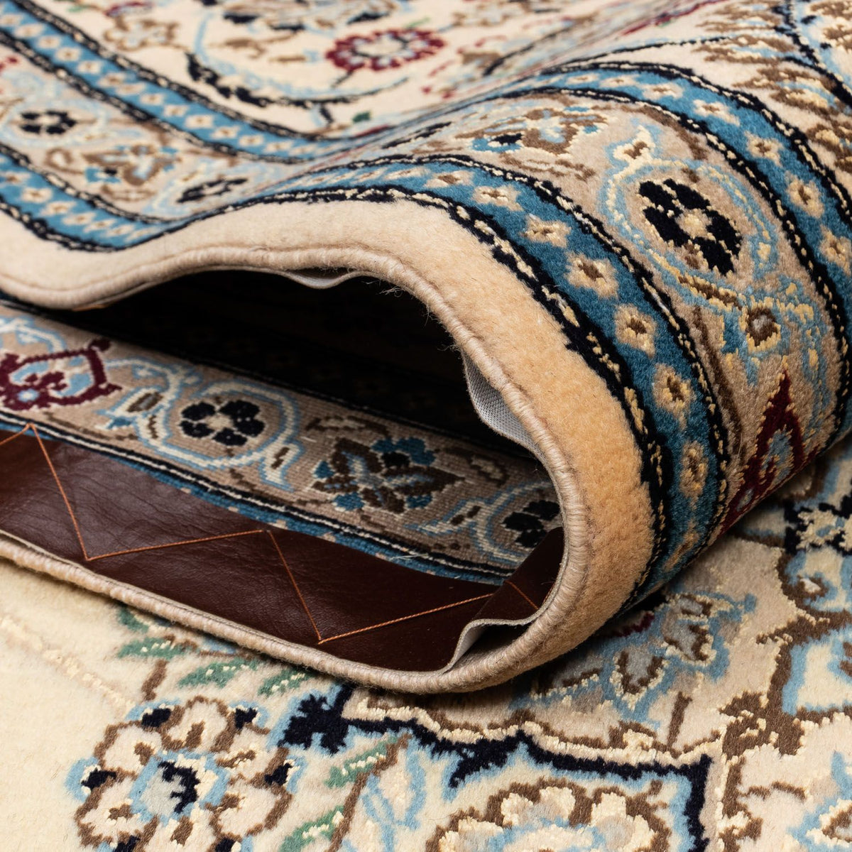 Dywan perski - Nain - Królewski - 345 x 246 cm - beżowy