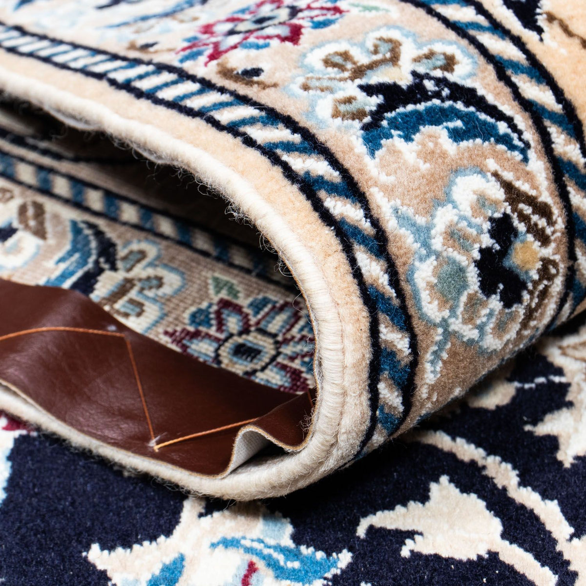 Dywan perski - Nain - Premium - 317 x 193 cm - czarny