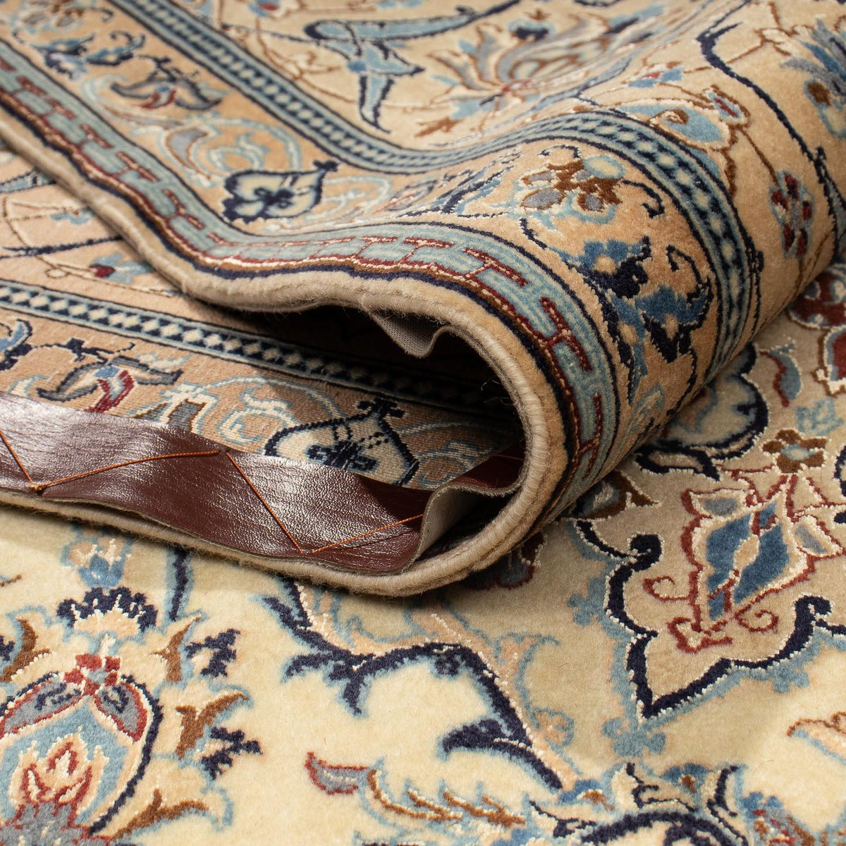 Dywan perski - Nain - Premium - 314 x 210 cm - beżowy