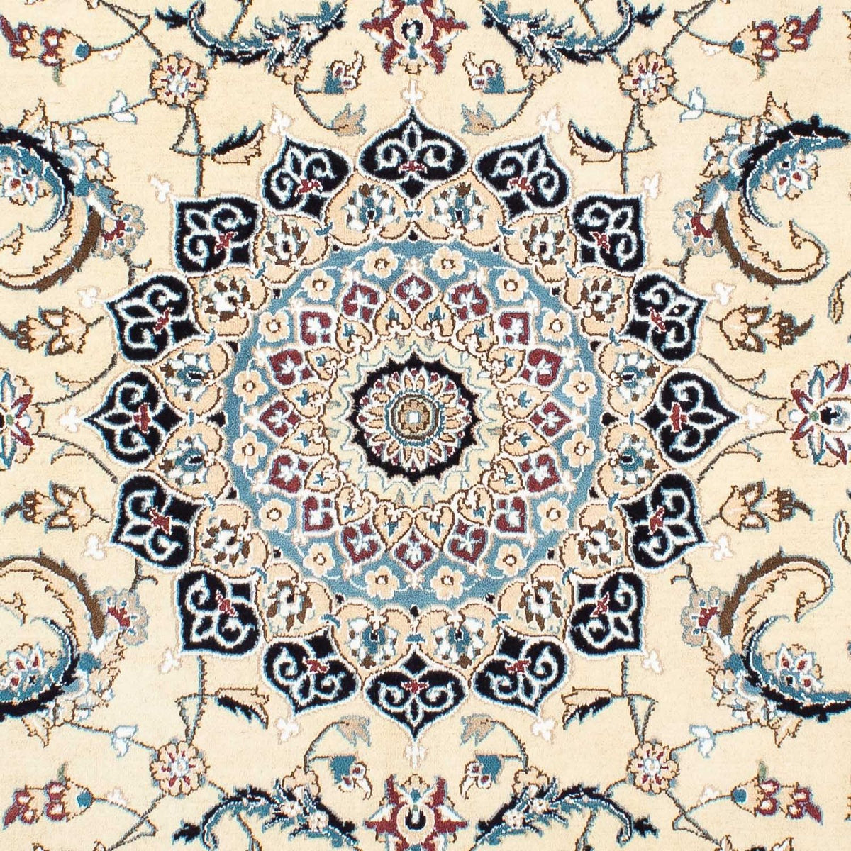 Dywan perski - Nain - Królewski - 234 x 163 cm - beżowy