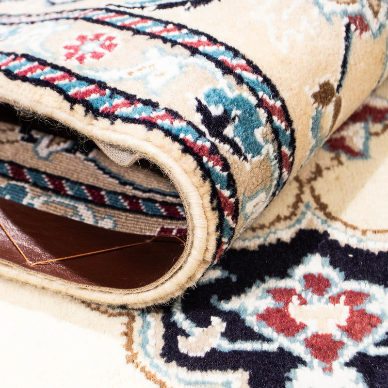 Dywan perski - Nain - Królewski - 234 x 163 cm - beżowy