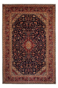 Perski dywan - Nomadyczny - 310 x 207 cm - ciemnoniebieski