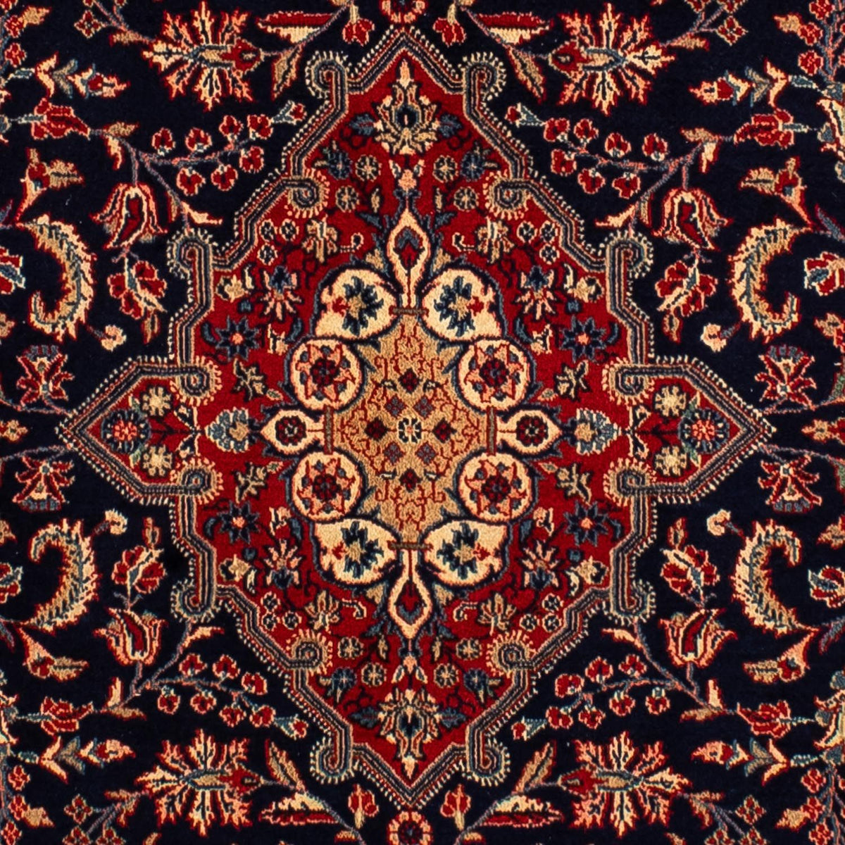 Perski dywan - Nomadyczny - 310 x 207 cm - ciemnoniebieski