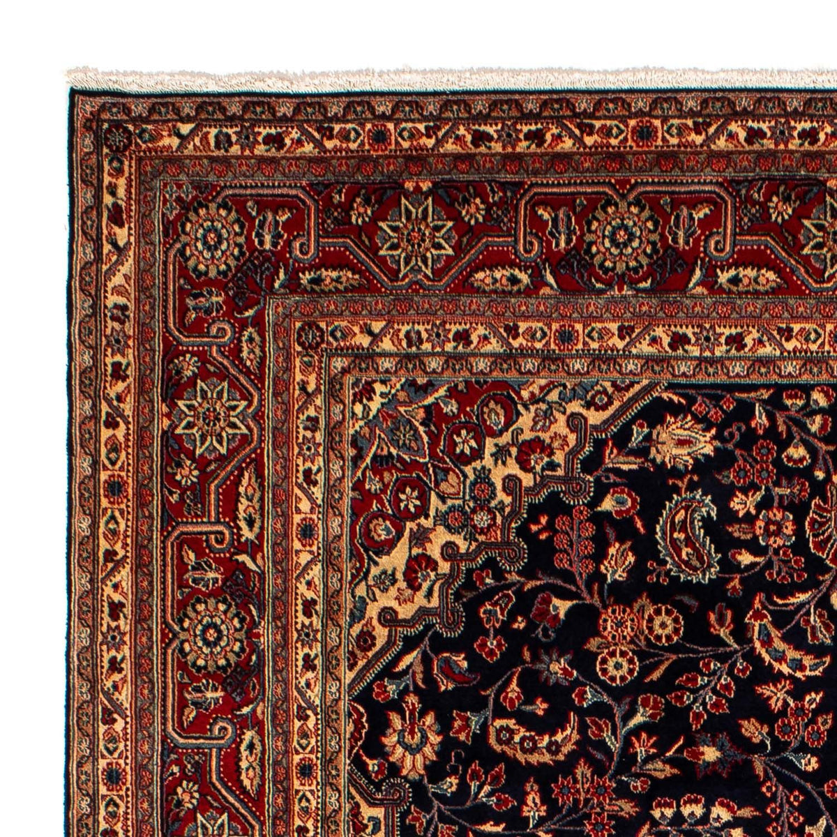 Perski dywan - Nomadyczny - 310 x 207 cm - ciemnoniebieski