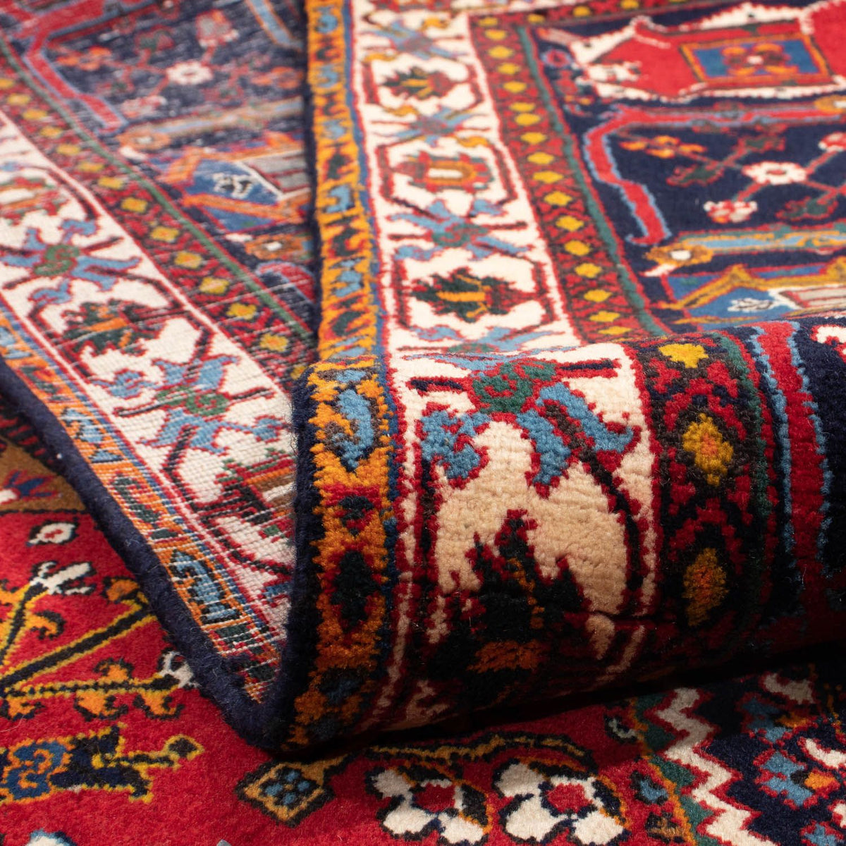 Perski dywan - Nomadyczny - 324 x 235 cm - ciemna czerwień