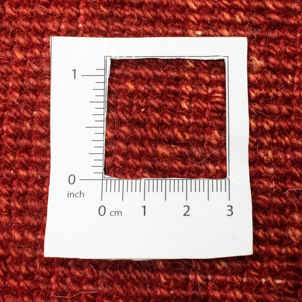 Dywan Gabbeh - perski - 188 x 108 cm - czerwony