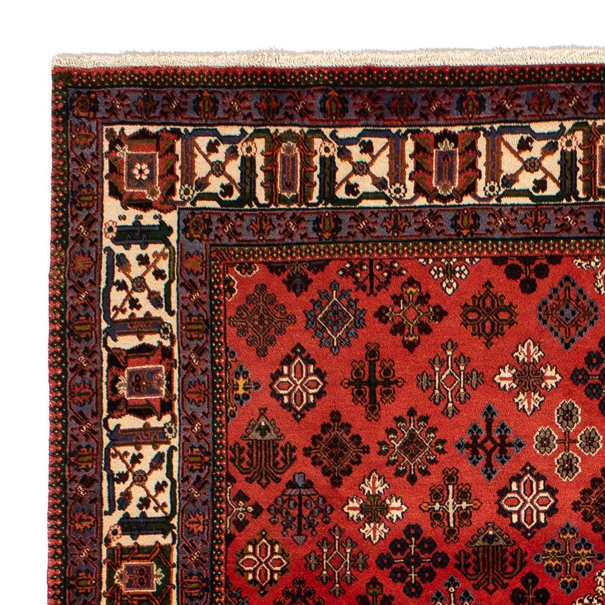 Perski dywan - Nomadyczny - 302 x 210 cm - ciemna czerwień