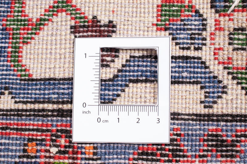 Perski dywan - Nomadyczny - 302 x 210 cm - ciemna czerwień