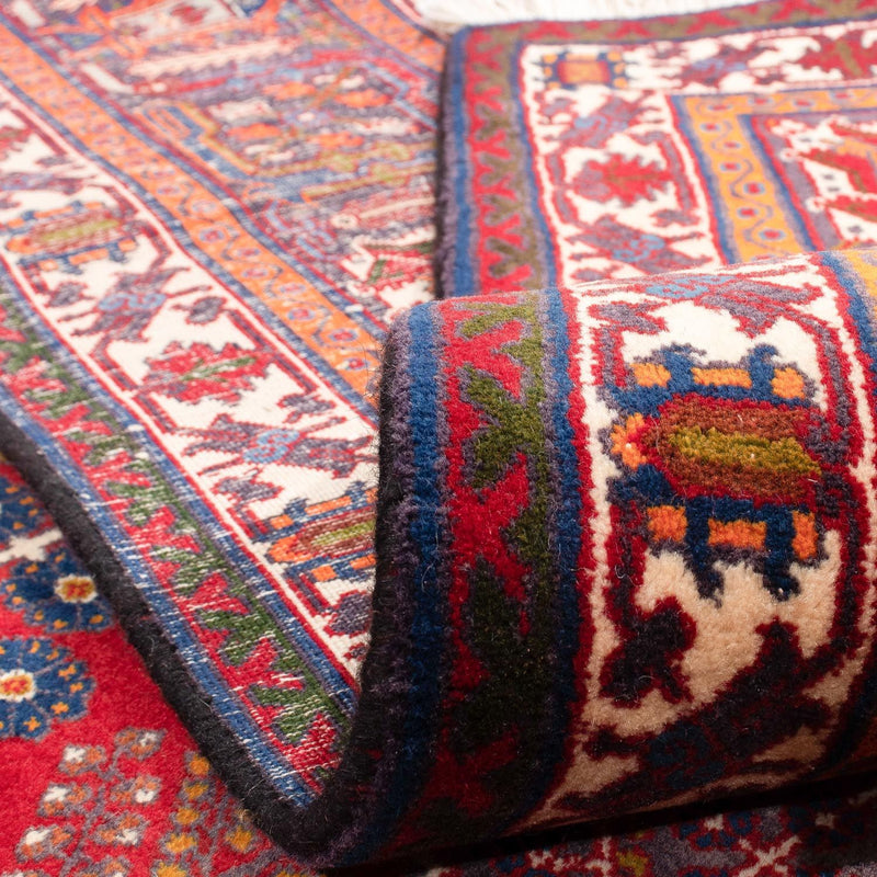 Perski dywan - Nomadyczny - 370 x 260 cm - ciemna czerwień