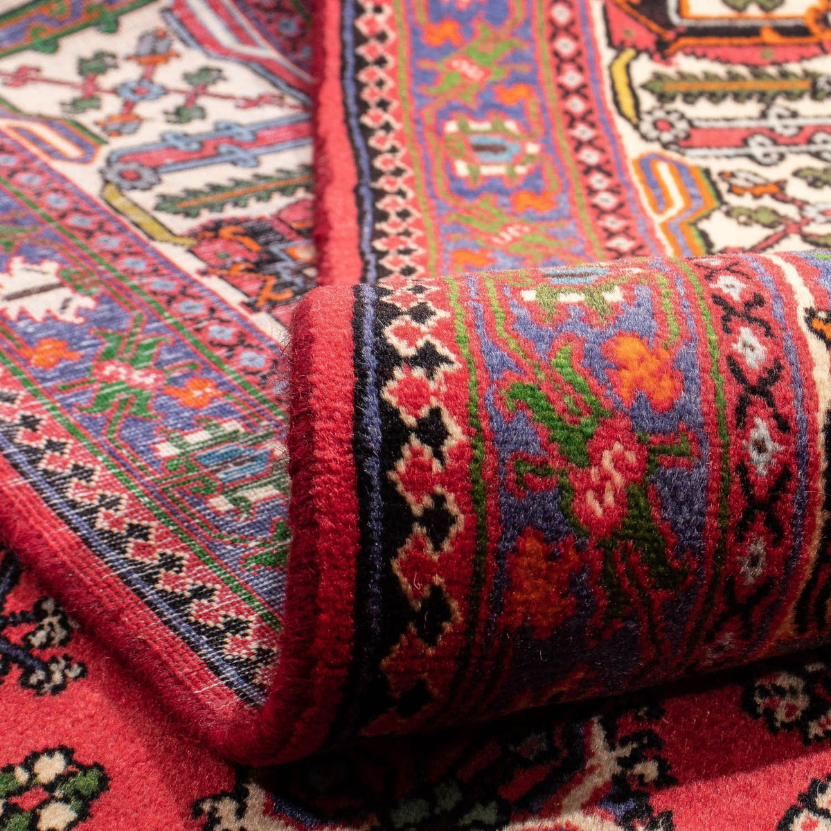 Perski dywan - Nomadyczny - 330 x 240 cm - ciemna czerwień